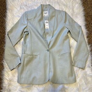 NWT Abercrombie & Fitch linen blend blazer